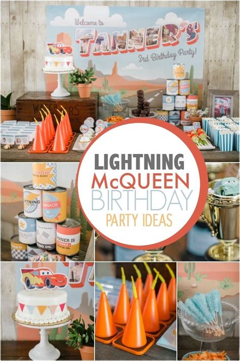 A lightning mcqueen themed birthday party – Artofit