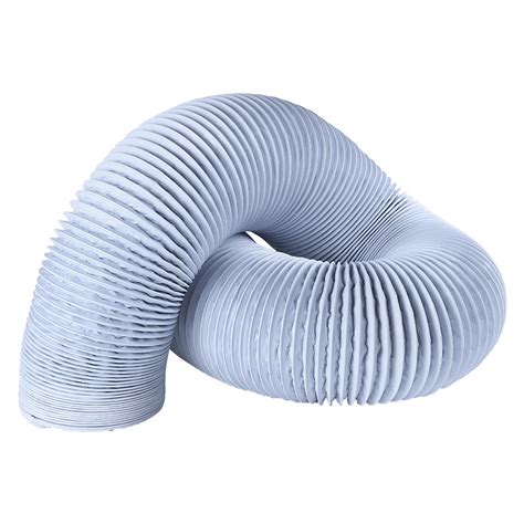 Professional Round HVAC White 36 Air PVC Flexible Duct For Air