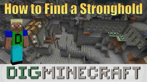 How To Find A Stronghold In Minecraft YouTube