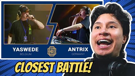 ARTIST REACTS Looping World Championship Antrix Vs Yaswede