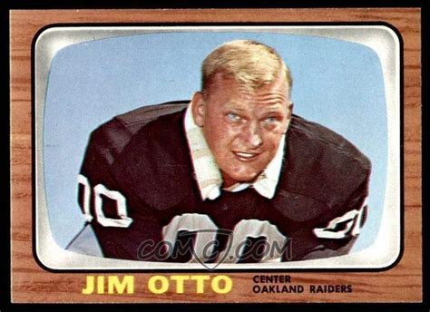 1966 Topps Base 115 Jim Otto Nm