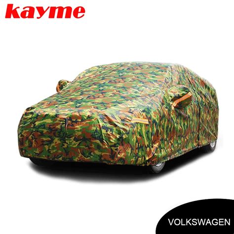 Kayme Cubiertas Impermeables Para Coche Accesorio De Camuflaje En