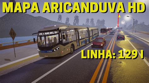 Mapa Nativo Aricanduva Hd Linha I Nibus Superarticulado Chuva No