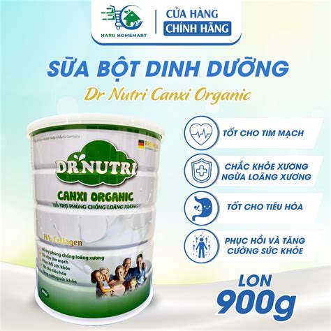 S A B T Dinh D Ng Dr Nutri Canxi Organic Thay Th B A N Ph B Sung