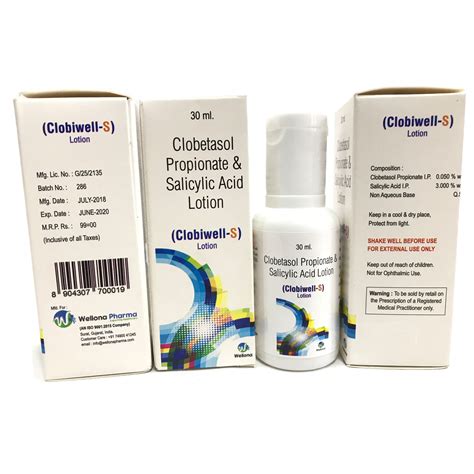 Clobetasol Propionate Salicylic Acid Lotion Manufacturer India