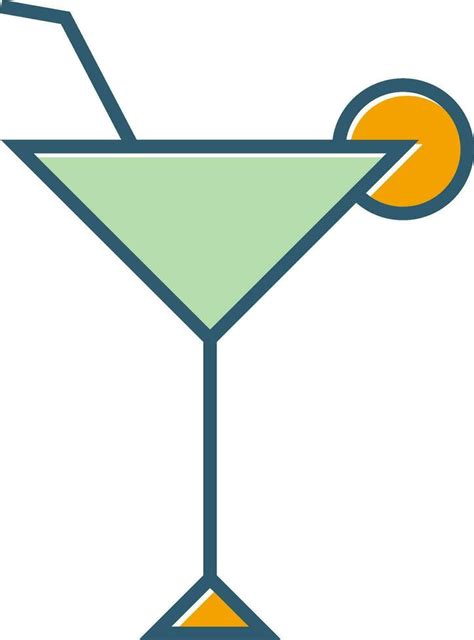 Cocktail Glass Vector Icon 28307540 Vector Art At Vecteezy