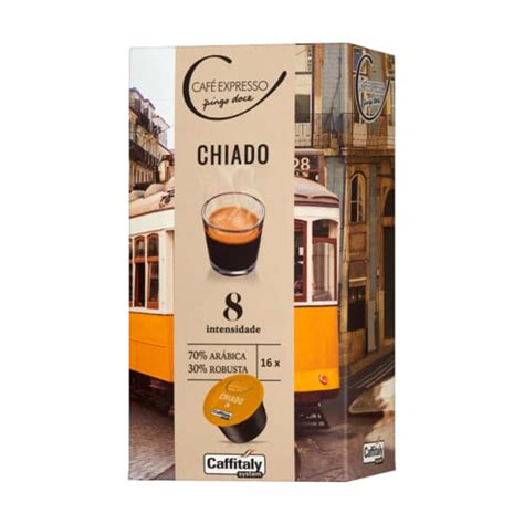 Mercadão Pingo Doce Café Cápsulas Chiado 8 Pingo Doce