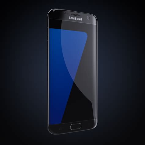 3d Flagship Samsung Galaxy S7 Model