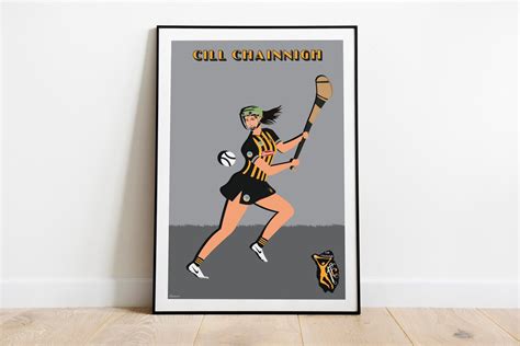 Kilkenny Camogie Poster - Etsy