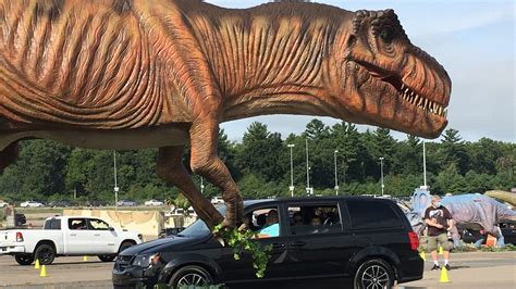 Safari Back To The Days Of Dinosaurs Gillette Stadium Hosts Jurassic