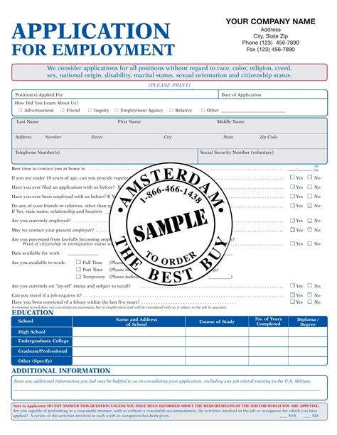 Amsterdam Print Litho Form Fill Out Printable PDF Forms Online