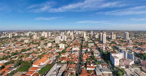 Araçatuba, State of São Paulo, Brazil, November 2018. Panoramic Aerial ...