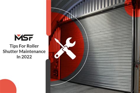 Tips For Roller Shutter Maintenance In