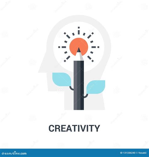 Creativity Icon Concept Stock Vector Illustration Of Experience