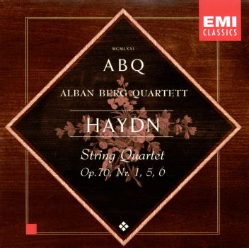 Alban Berg Quartett Haydn String Quartet Op Nos