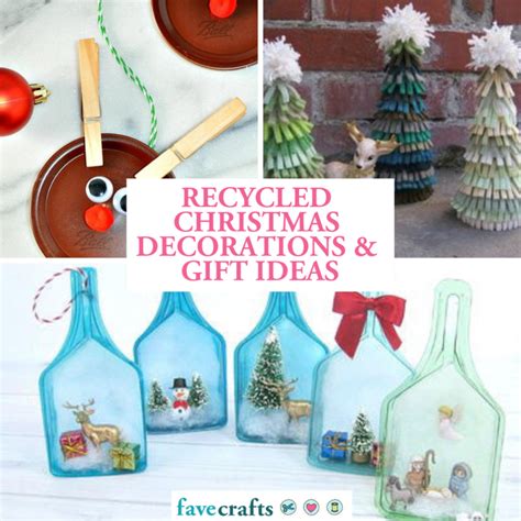 29 Recycled Christmas Crafts | FaveCrafts.com