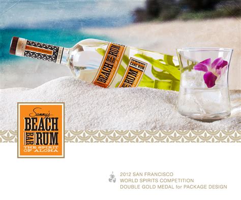 Sammys Beach Bar Rum Packaging Projects Meat And Potatoes