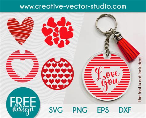 Svg Keychain Patterns