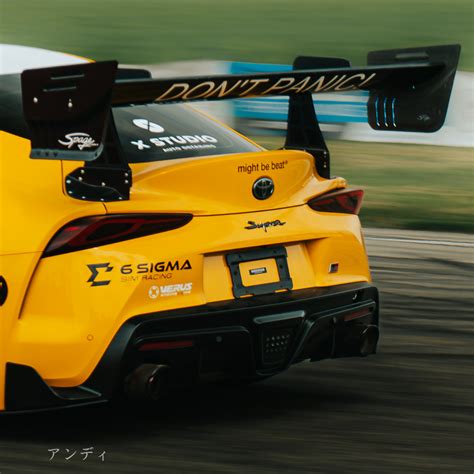 Toyota Supra A90 Rear Wing Kit Spage Sport