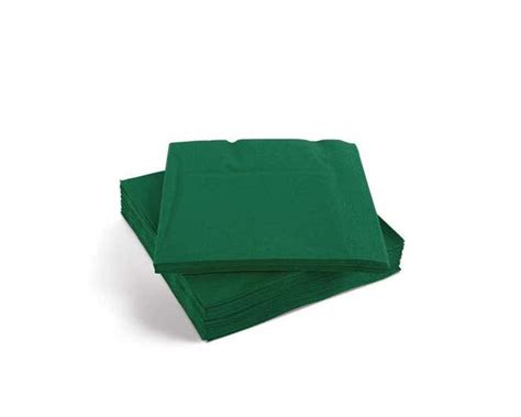 Tork Dark Green Cocktail Napkin 2 Ply 24cm