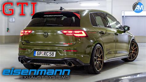 Golf 8 GTI Eisenmann Exhaust Pure SOUND By Automann In 4K YouTube