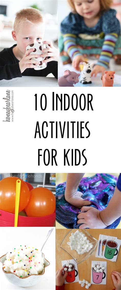 indoor activities  kids honeybear lane