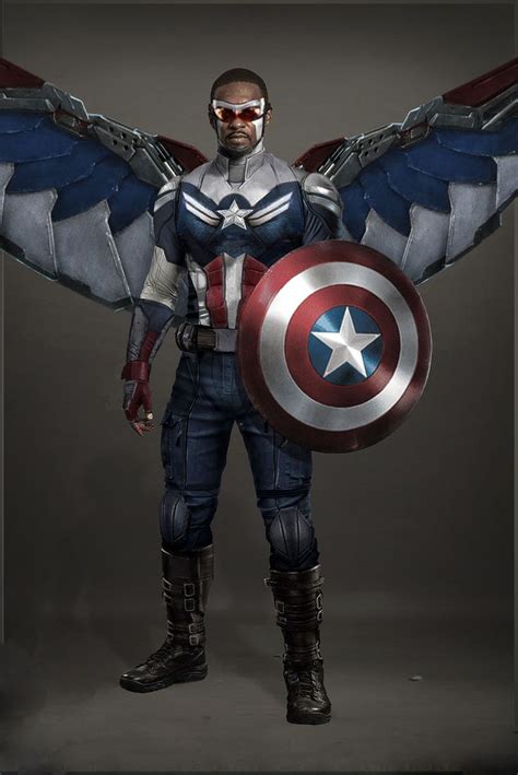 Marvel Captain America and Falcon