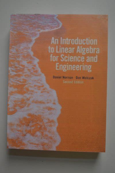 Jual An Introduction To Linear Algebra For Science And Engineering 2nd