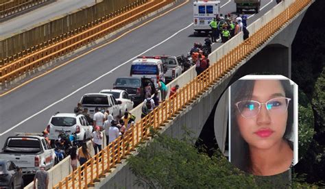 Mujer Que Se Lanz Junto A Su Hijo Del Puente De La Variante Vivi Y