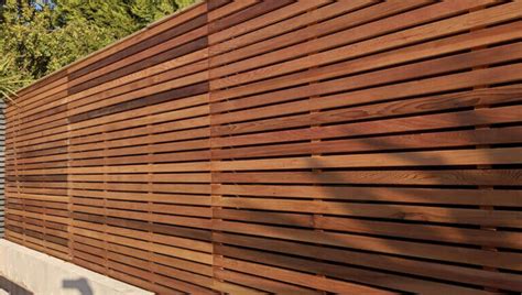 Slatted Fence Panels View Our Timbers Slatted Screen Fencing