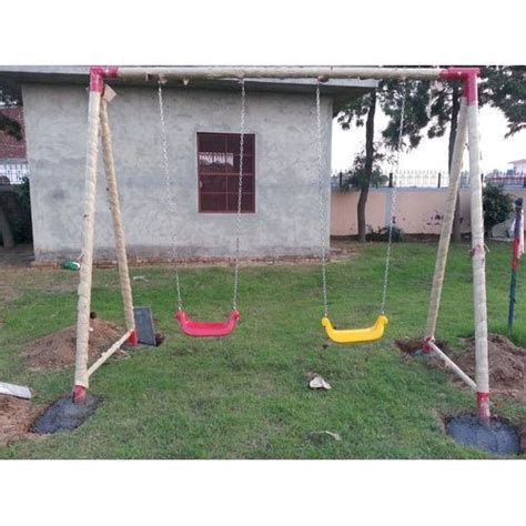 Mild Steel And Frp Two Seat Swing Seating Capacity 2 Seater