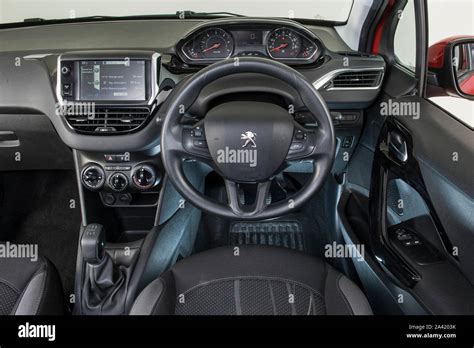 Peugeot 208 interior dashboard hi-res stock photography and images - Alamy