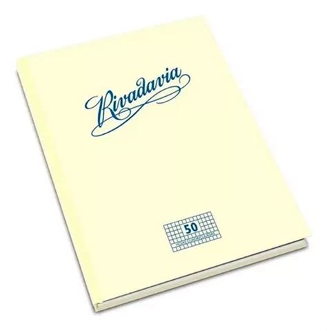 Cuaderno Rivadavia Tapa Dura X H Cuadriculadas Tradicional