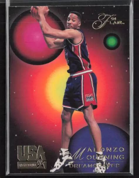 Flair Usa Alonzo Mourning Excellent Eur Picclick Fr