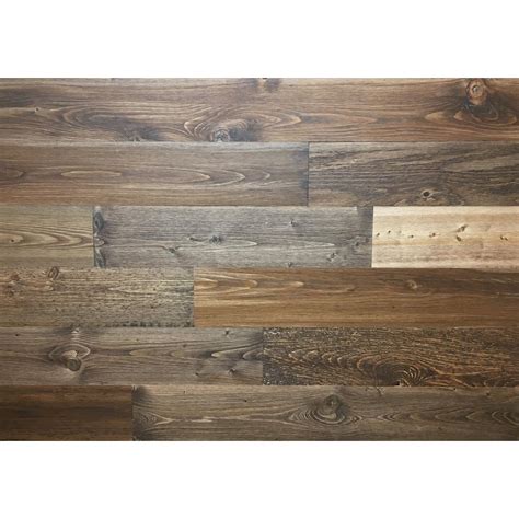 Timberchic Freestone 4 In Peel And Stick Wall Applique Panels 20 Sq Ftbox 264 The Home Depot