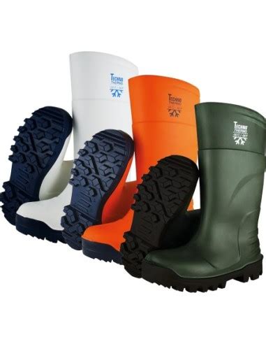 Bota thermo s5 pu 50º talla 42 blanco azul de techno boots