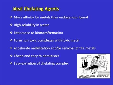 Chelating agents