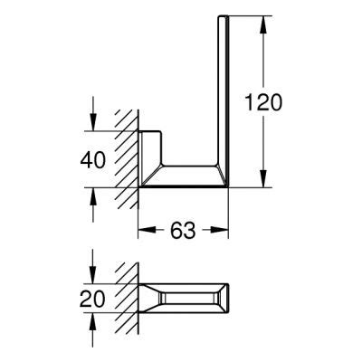 Uchwyt Na Papier Toaletowy Grohe Selection Cube Chrom 40784000 Sklep