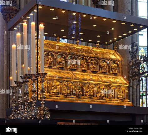 Shrine Of The Three Kings In Cologne Cathedral Stock Photo Alamy