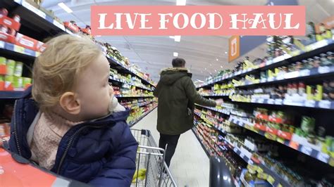 Live Xxxl Food Haul Einkaufen Mit Uns Bei Kaufland Youtube