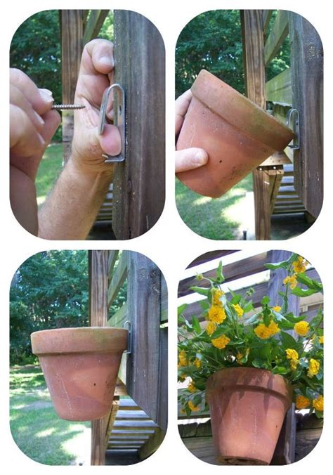 How To Hang Clay Pots Garden Inspiration Flower Pots Clay Pots