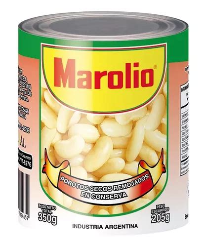 Porotos Secrem 350 Gr Marolio Legumbres En Lata