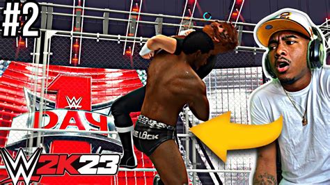 Defending My INTERCONTINENTAL Title In A STEEL CAGE MATCH WWE 2K23