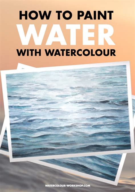 How To Paint Water With Watercolour - Watercolour Workshop