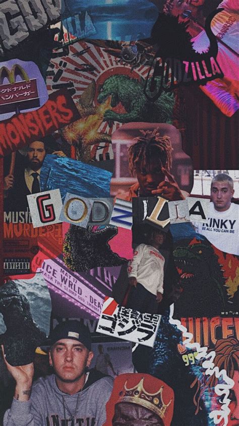 Godzilla Eminem Ft Juice Wrld Aesthetic Wallpaper Eminem Wallpapers