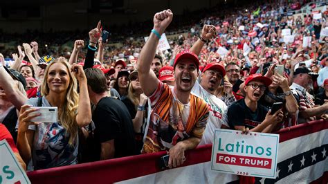 As Dems Debated President Trump Held Fiery Rally In Arizona Pictures