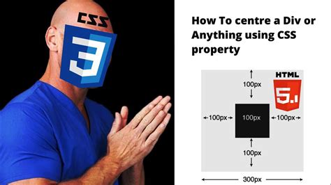 How To Centre Div In Css How To Centre Div In Html Html Tutorial