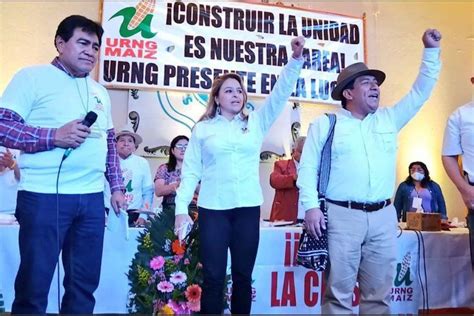 Coalici N Urng Winaq Proclama A Am Lcar Pop Como Presidenciable