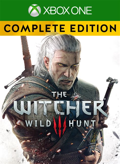 The Witcher Wild Hunt Complete Edition Box Cover Art