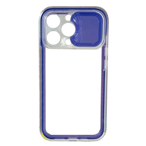 Ripley CARCASA PARA IPHONE 13 PRO TRANSPARENTE 360 FLUOR LILA